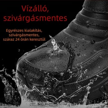 Rövid esőcsizma, uniszex, EVA felsőrész, EVA hab talp, csúszásgátló, vízálló, kopásálló
