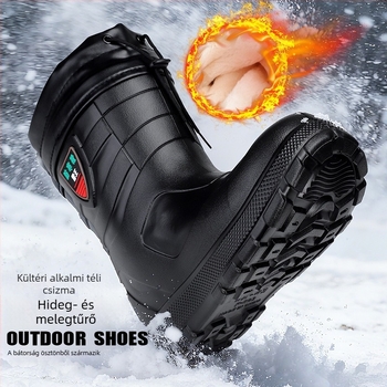 Esőcsizmák PVC felső rész és PVC talp, textil talpbetét, pamut bélés, alacsony szár (PVC felső rész; PVC talp; textil talpbetét; pamut bélés; alacsony szár)