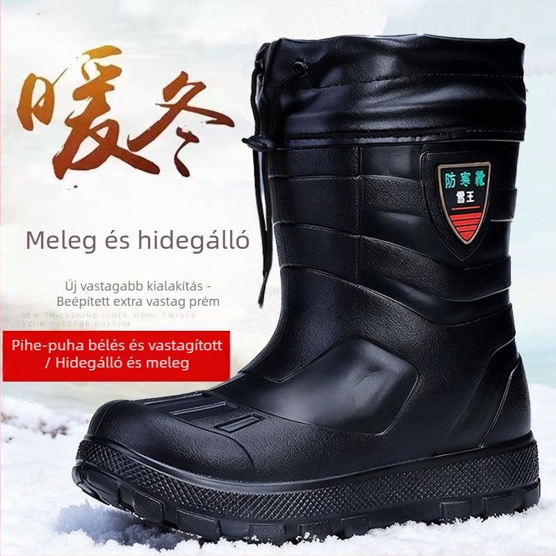 Esőcsizmák PVC felső rész és PVC talp, textil talpbetét, pamut bélés, alacsony szár (PVC felső rész; PVC talp; textil talpbetét; pamut bélés; alacsony szár)