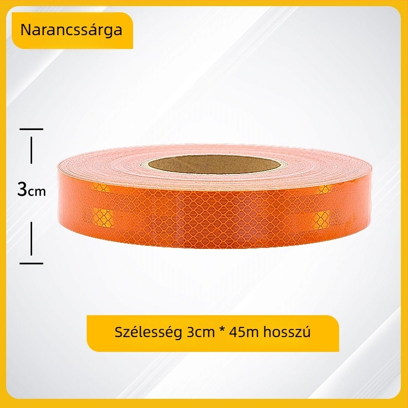 Yin zhen teljes autó matrica — ragasztóval, visszaverő, éjszakai figyelmeztetés, testreszabható modell a képen látható szerint