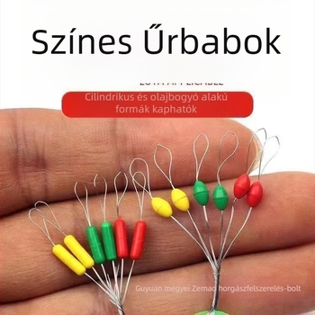 Olívai alakú gumibabok, színesek, space beans, horgászati kiegészítők nagy tételben