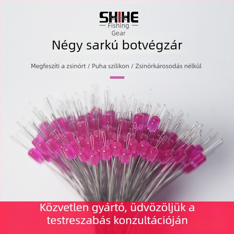 Shihe Space Bead készlet: szilikonból készült anti-zavaró felső gyöngyök a bot végéhez és a fő zsinórhoz