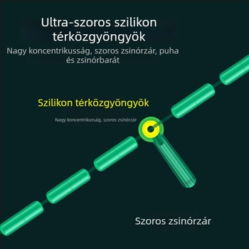 Kézzel kötött kész damil halászati damil szett, kopásálló eredeti selyemszálakkal, dupla maggal, úszó szerelék