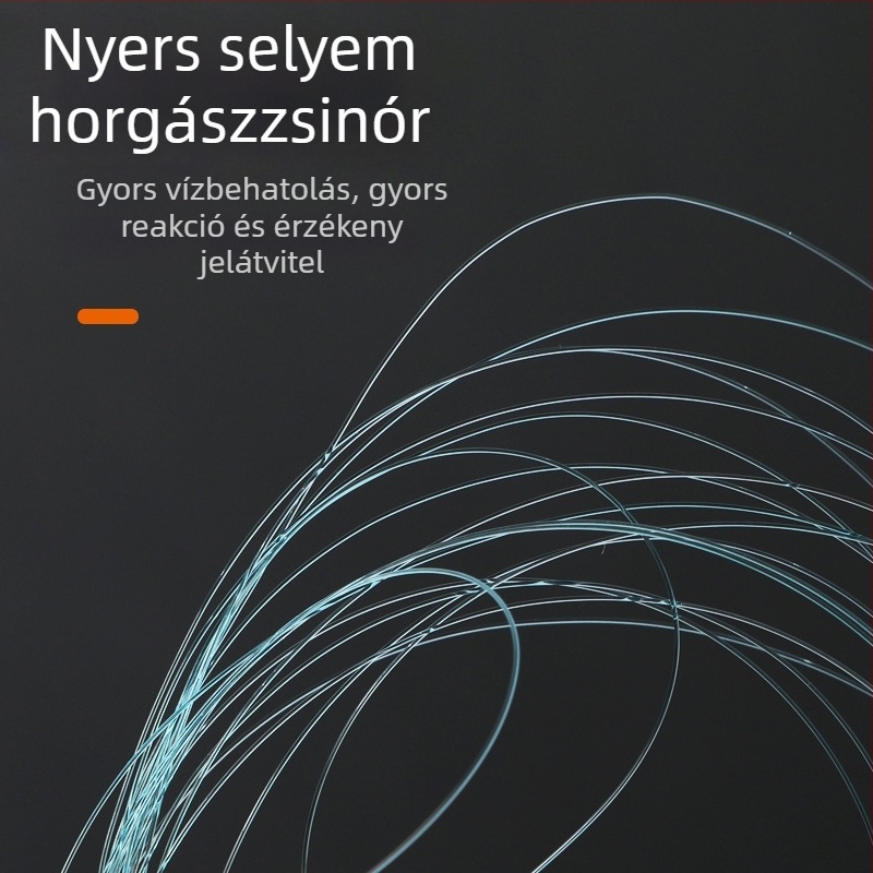 Nylon horgász zsinór készlet, 100 m, készre kötve hosszú dobásokhoz, raft és szikla horgászathoz, versenyminőség nagyhalakhoz