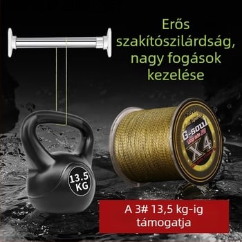 Dali Ma PE Fő Horgászvonal Tengerre, 300 m Hálósított Vonal, Líder és Csali Vonal