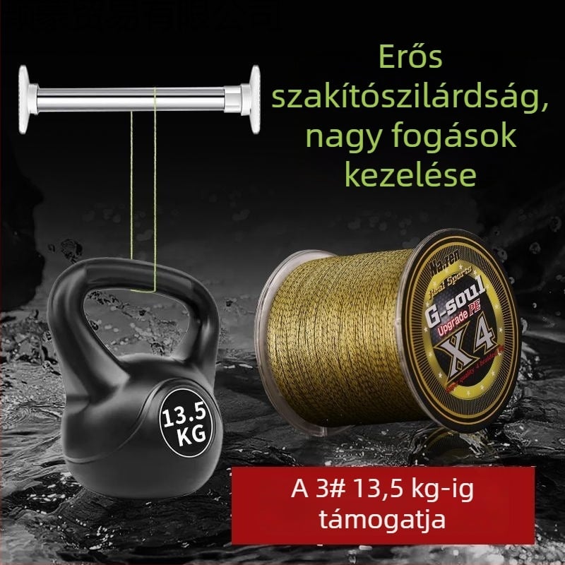 Dali Ma PE Fő Horgászvonal Tengerre, 300 m Hálósított Vonal, Líder és Csali Vonal