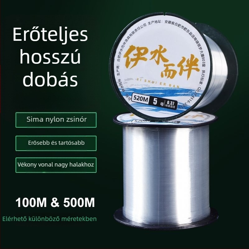 Fő zsinór – nylonos horgász zsinór (Anyag: Nylon; Kategória: Horgász zsinór; Típus: Fő zsinór)