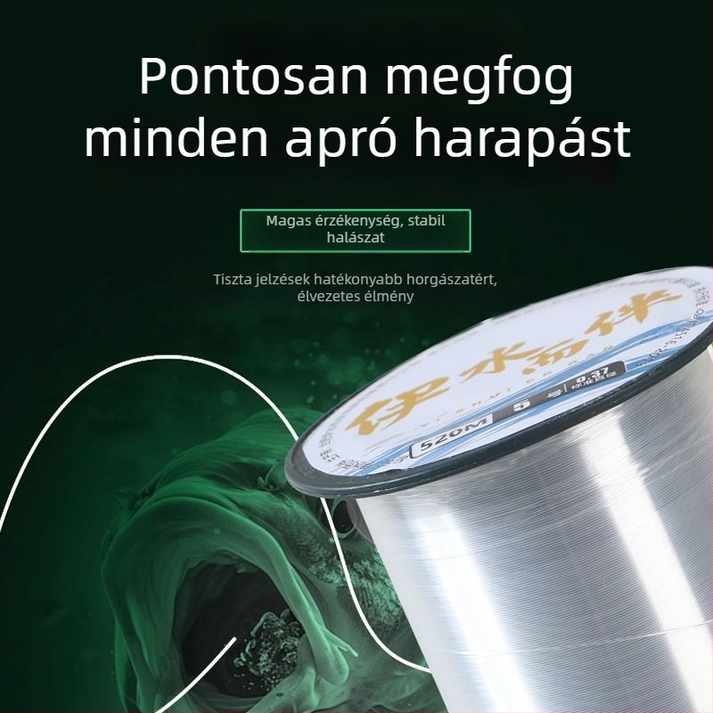 Fő zsinór – nylonos horgász zsinór (Anyag: Nylon; Kategória: Horgász zsinór; Típus: Fő zsinór)