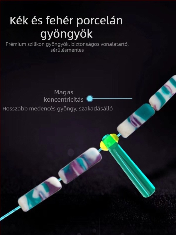 PE megerősített horgászati vonal készlet — előkötött fő vonal, nylon szálból, versenyszerű horgászatra