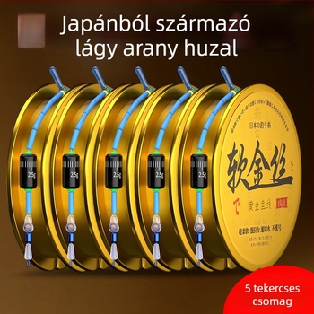 Selyemszálas fő damil készlet kárász horgászathoz, folyóparti használatra, modell F976S9597MM7M8