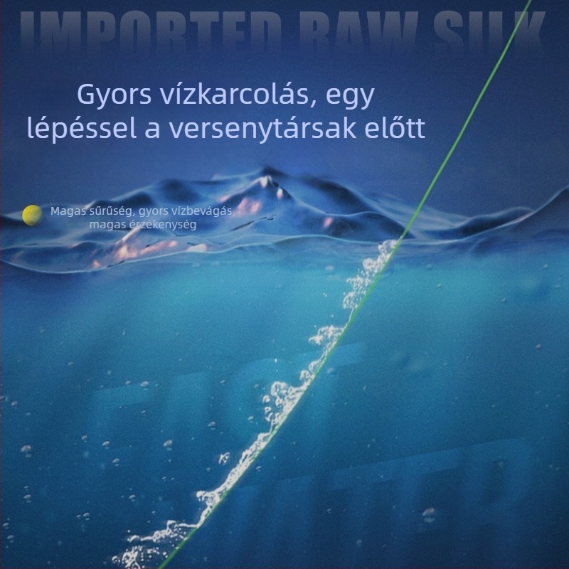 Fő damil a horgászathoz - nejlon damil, erős, hossza 3,6–7,2 m, Márka Mark