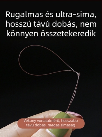 Fő horgászvonal, PE anyag, szakítószilárdság 100, 100 darabos doboz