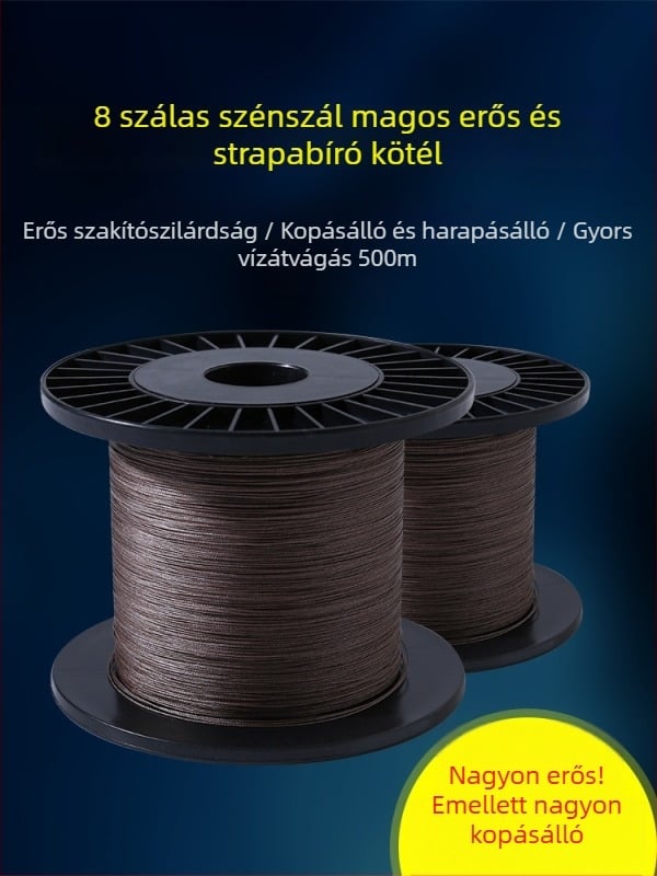 Fő horgászvonal, PE anyag, szakítószilárdság 100, 100 darabos doboz