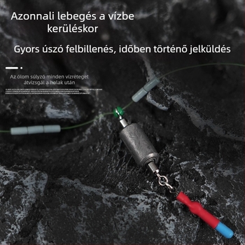 Kézzel kötött teljes Fly Lead Line készlet ponty és karász horgászathoz – integrált fő vonal a lebegő horgászathoz