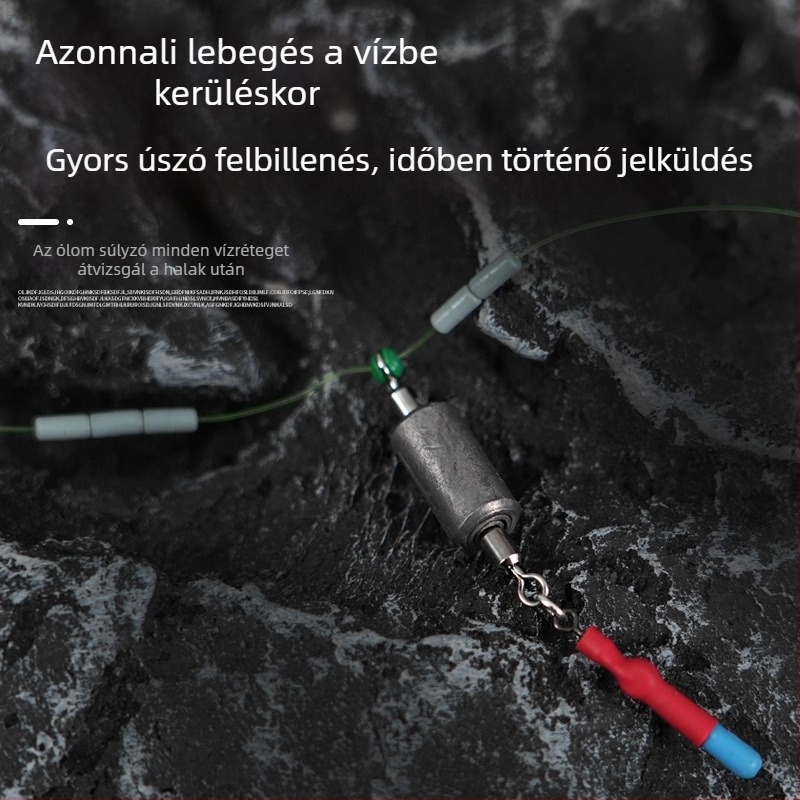 Kézzel kötött teljes Fly Lead Line készlet ponty és karász horgászathoz – integrált fő vonal a lebegő horgászathoz