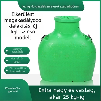 Nagy műanyag horgászkosár – halak és más vízi élőlények fogására — Márka: Jieling Fishing, Anyag: Egyéb