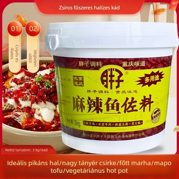 Fat Boy Pikas halízesítő, hordócsomagolás forró pot alaphoz, kereskedelmi felhasználás, 12 hónapos szavatosság, csomagolás 2 doboz