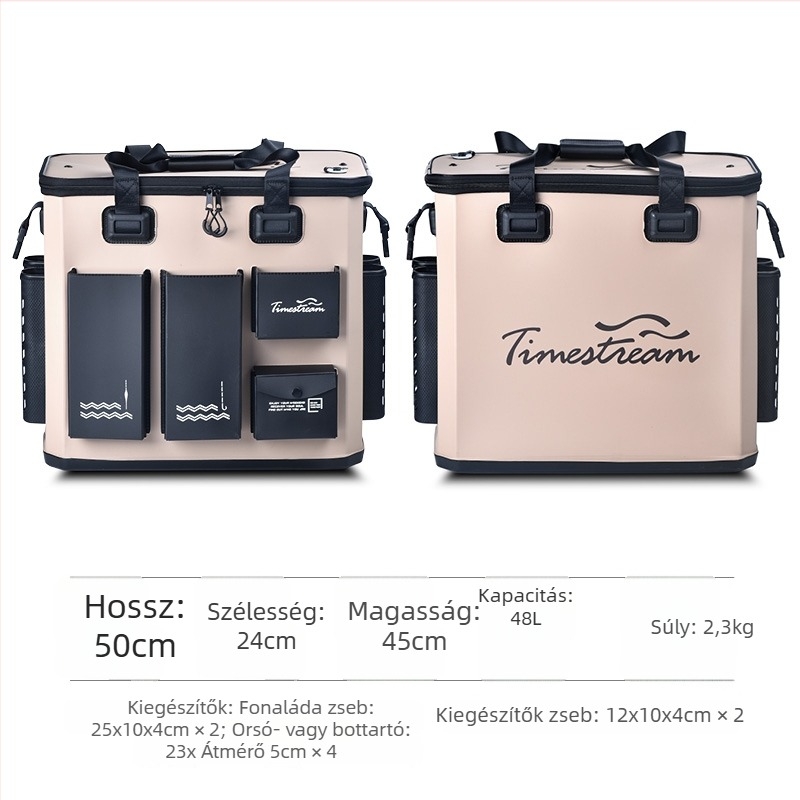 Többfunkciós vastagított horgászvödör, nagy kapacitású, hordozható élőhalak tartására és felszereléshez (Anyag: Egyéb; Bruttó tömeg: Egyéb; Termékkód: Hytsrutrwexusq)