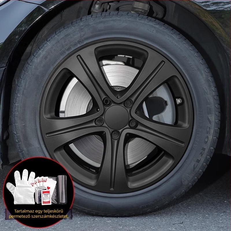 Kerékagy festő fólia felújításhoz – folyékony alapú bevonat, magas viszkozitás, erős ragasztó rendszer, kompatibilis a kerék felszerelésével, testreszabott feldolgozás