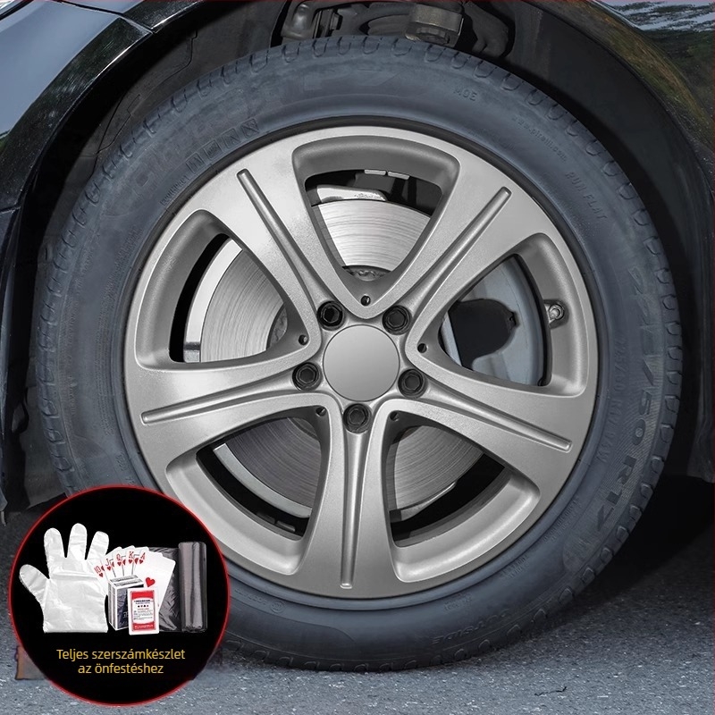 Kerékagy festő fólia felújításhoz – folyékony alapú bevonat, magas viszkozitás, erős ragasztó rendszer, kompatibilis a kerék felszerelésével, testreszabott feldolgozás