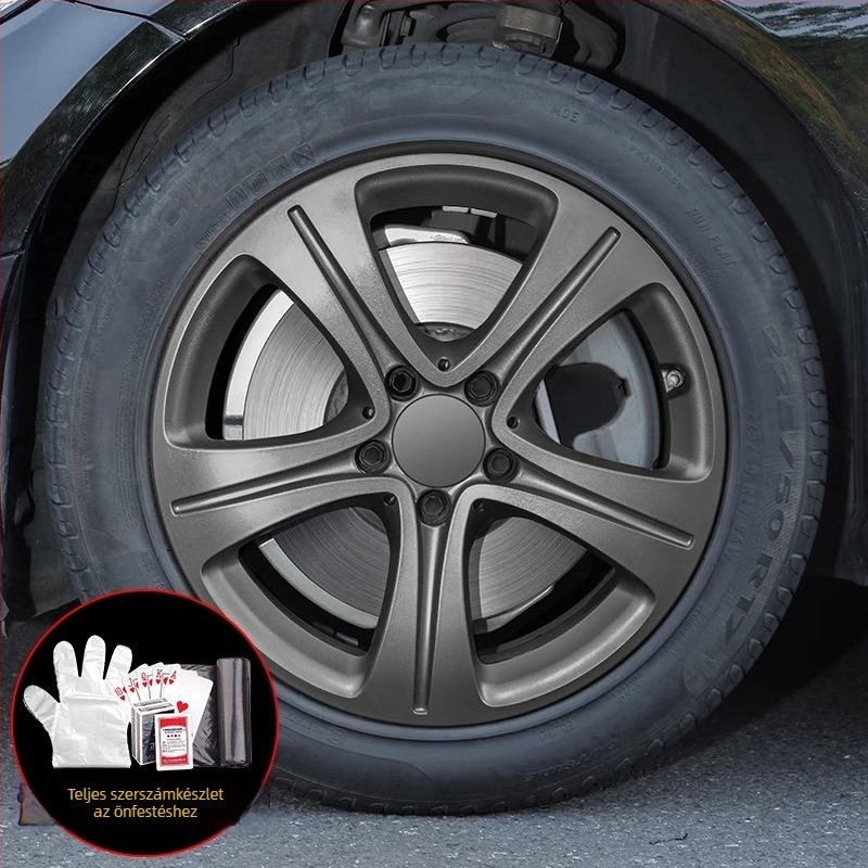 Kerékagy festő fólia felújításhoz – folyékony alapú bevonat, magas viszkozitás, erős ragasztó rendszer, kompatibilis a kerék felszerelésével, testreszabott feldolgozás