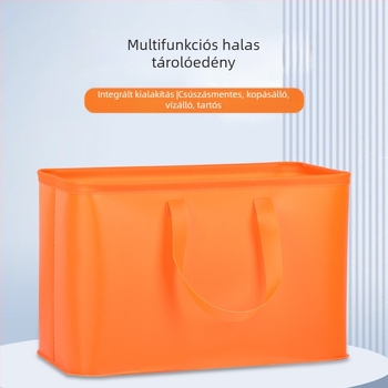 Élő halak védő tasak, vízálló EVA anyag, nagy kapacitású, súly 0,7 kg