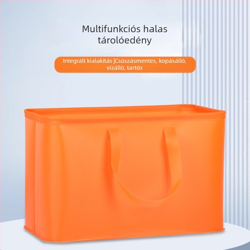 Élő halak védő tasak, vízálló EVA anyag, nagy kapacitású, súly 0,7 kg