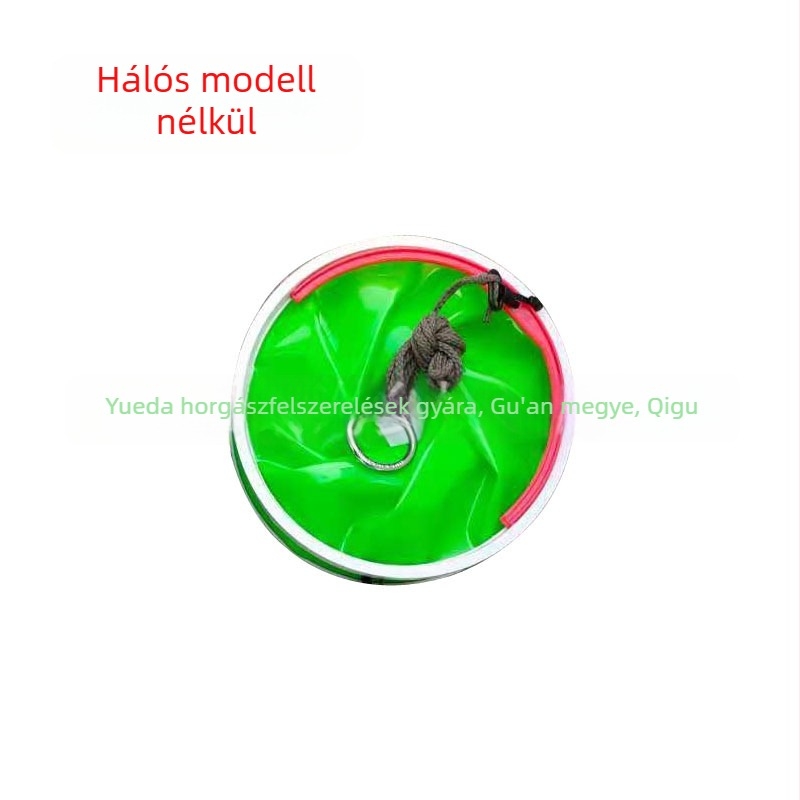 Összecsukható vászon EVA halas vödör fogantyúval és zsinórral