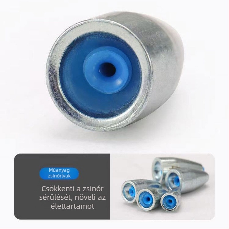 Műanyag golyó alakú súlyok tengeri horgászathoz, 25 db/doboz, jsfun márka, Kína