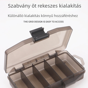 Record Work horgászati felszerelés etetőanyag tároló doboz – műanyag, ztc450