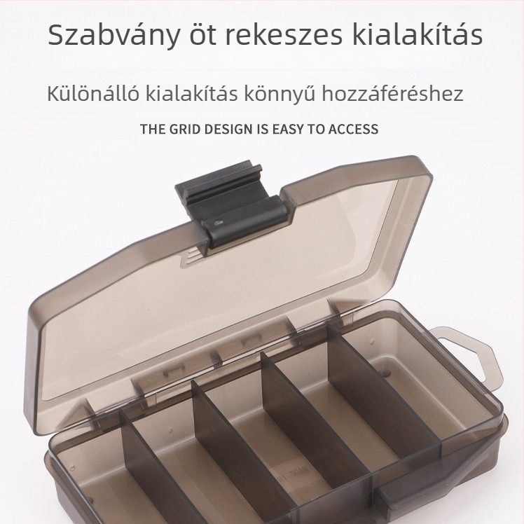 Record Work horgászati felszerelés etetőanyag tároló doboz – műanyag, ztc450