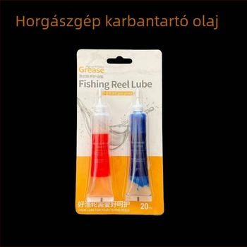 Horgászorsó kenőzsír készlet — zsíralapú kenőanyag, származás: Kína, márka: Other