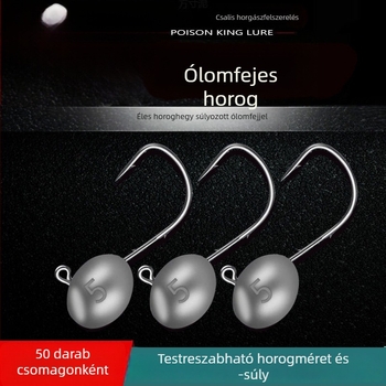 Fejlett ólomfejes horogkészlet mikrocsalikkal és akadások elleni védelemmel