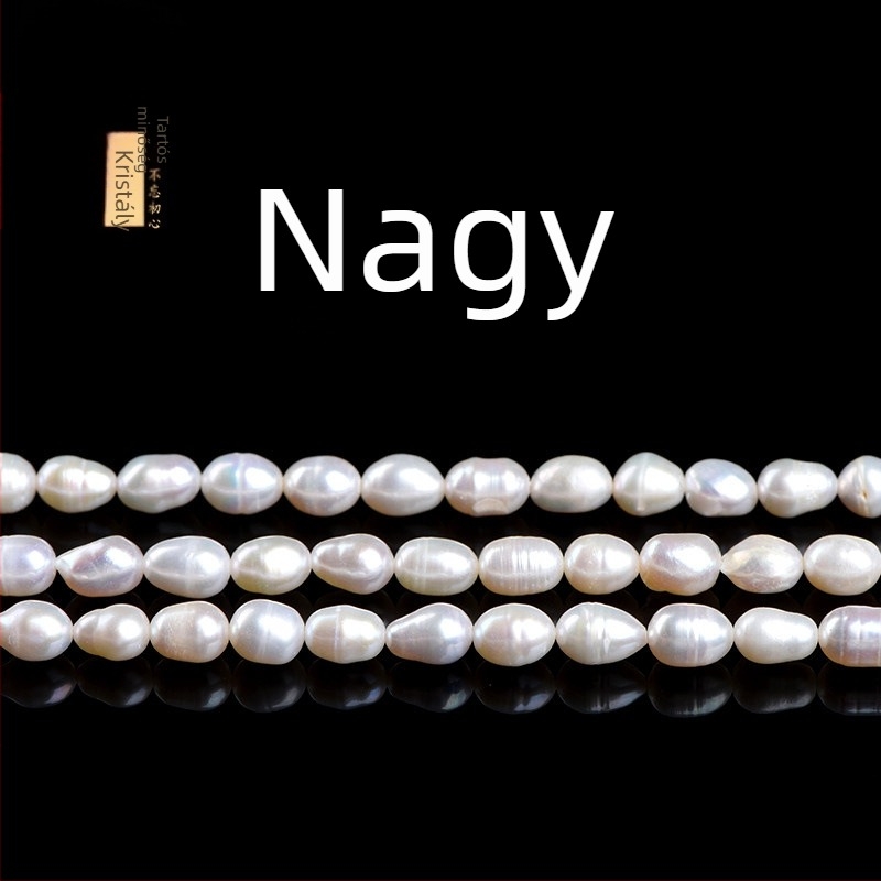 Szabad gyöngyök – Gyöngy, Feldolgozási technika: vágás, őrlés, polírozás, Eredet: Lianyungang, Tavasz 2025