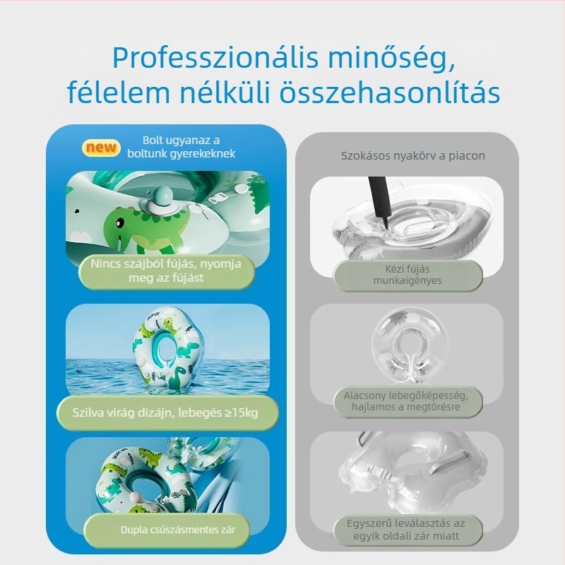 Baba nyakgyűrű úszógyűrű, Yuxi, PVC, nyomtatott minta, gyerekeknek (Márka: Yuxi; Anyag: PVC; Minta: Nyomtatott; Gyerekeknek)