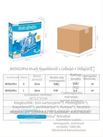 Swimbobo gyermekeknek szánt úszógumi környezetbarát PVC-ből, 0,35 mm vastagságú, rajzfilm mintával, medencék és víziparkok számára