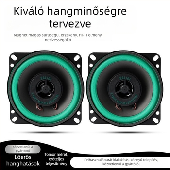 Koaxiális autóhangszóró – teljes tartomány, középbasszus és magas hang