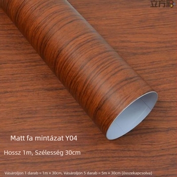 Autó belső térhez való film – Sandalwood Peach Wood, fényes/mat felület, Márka Shiao, PVC