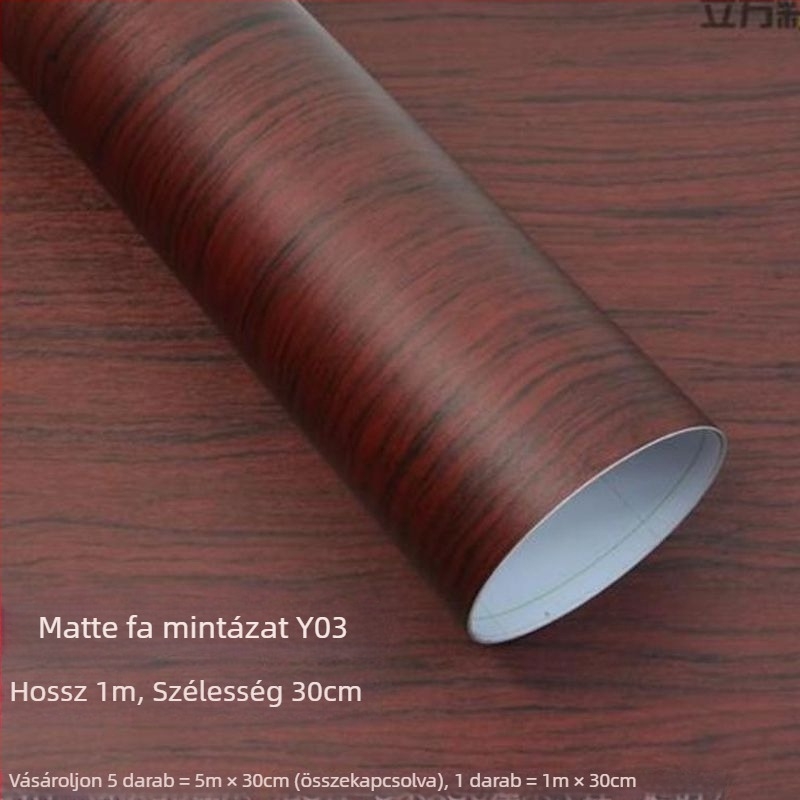 Autó belső térhez való film – Sandalwood Peach Wood, fényes/mat felület, Márka Shiao, PVC