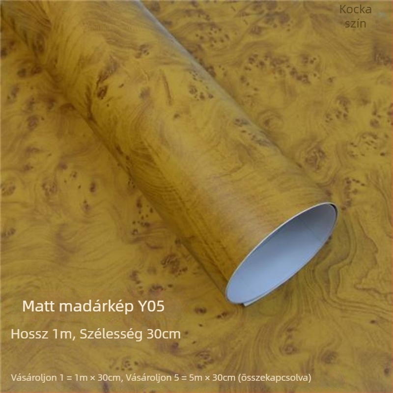 Autó belső térhez való film – Sandalwood Peach Wood, fényes/mat felület, Márka Shiao, PVC