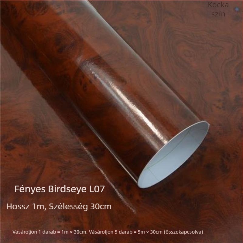 Autó belső térhez való film – Sandalwood Peach Wood, fényes/mat felület, Márka Shiao, PVC