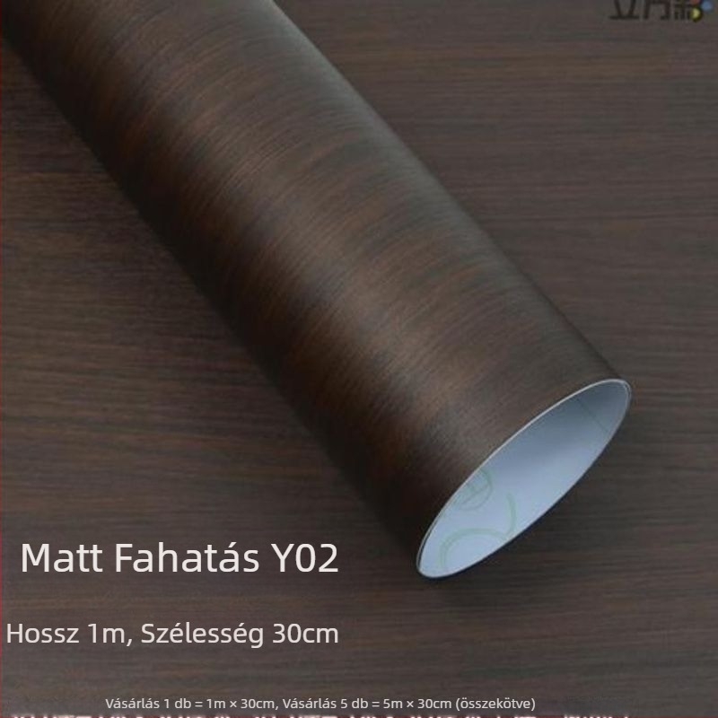 Autó belső tér: színváltó fa mintázatú vinyl-wrap a középső műszerfal paneljére – PVC, fényes/mat felület