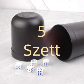 Dobó pohár készlet – ABS anyag, ideális bárhoz, KTV-hez és éjszakai klubokhoz; játékokhoz.