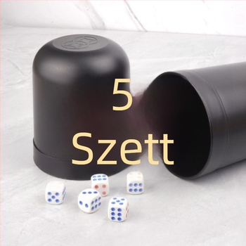 Dobó pohár készlet – ABS anyag, ideális bárhoz, KTV-hez és éjszakai klubokhoz; játékokhoz.