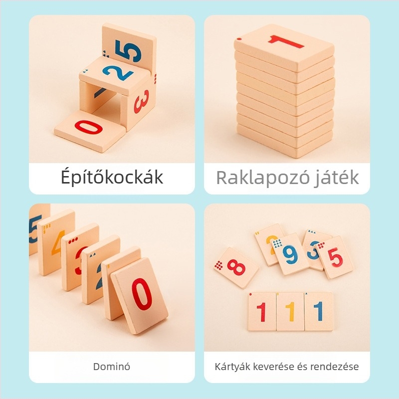 Gyerekek Lamin digitális asztali játék, fa, SSG márka, társasjáték-kártyák, szülő-gyerek interakció, korosztály 4-6, 7-14, 15-35