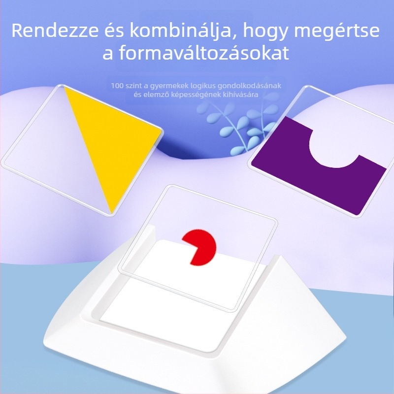 Xingtong Társasjáték-logikai puzzle a térbeli gondolkodáshoz | Műanyag, 4–14 éveseknek, 3C tanúsítvány 2023152202048908