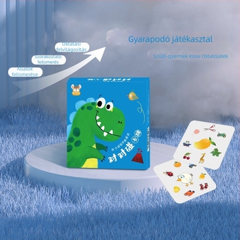 Állatos kártyajáték gyerekeknek: párosítás és Sudoku-logika a fókusz fejlesztéséért — papírkártyák, színes doboz, 4–6 éveseknek, Zhejiang eredet