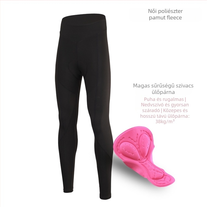 XINTOWN Női téli kerékpáros tights - melegen tart, vegyi rostok keveréke, kerékpározásra