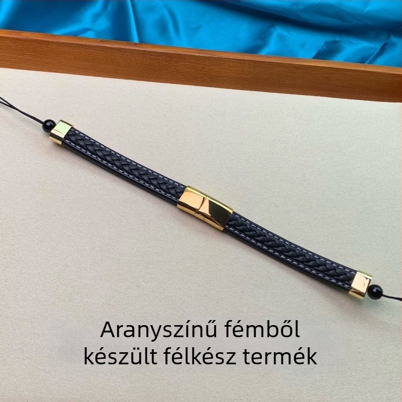 DIY karkötő agátból, uniszex, kézzel szőtt, Unique márka, Zhengzhou, 2025 tavasz