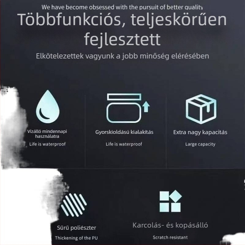 Hegyi kerékpár elülső váztáska — telefon zseb, bélés nélküli, kültéri használatra